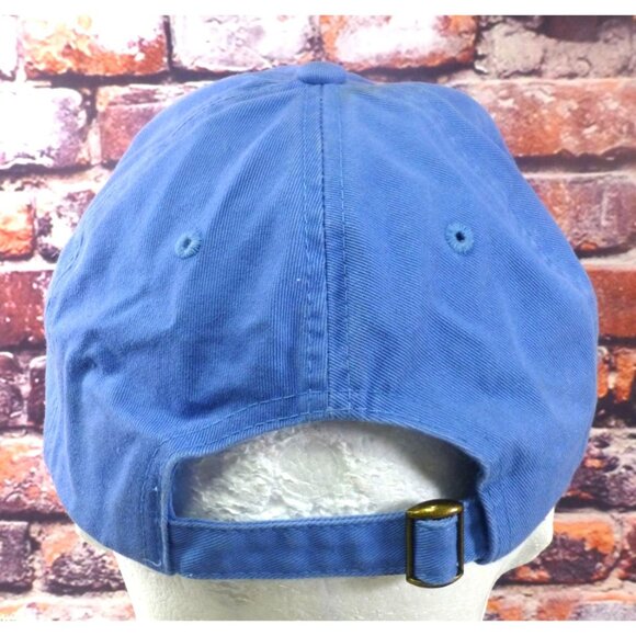 Tarheel Youth Golf Association Blue Hat Strap Back Adjustable Cotton Cap - Picture 3 of 5